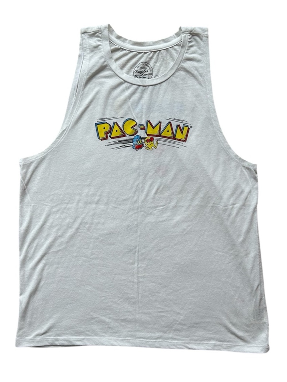 Recycled Karma Pac-Man Point Value Tank Top Size XL in EUC